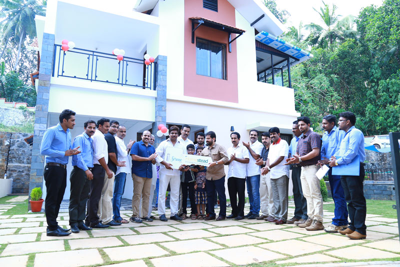 Key Handing Over ceremony at Serene villas
