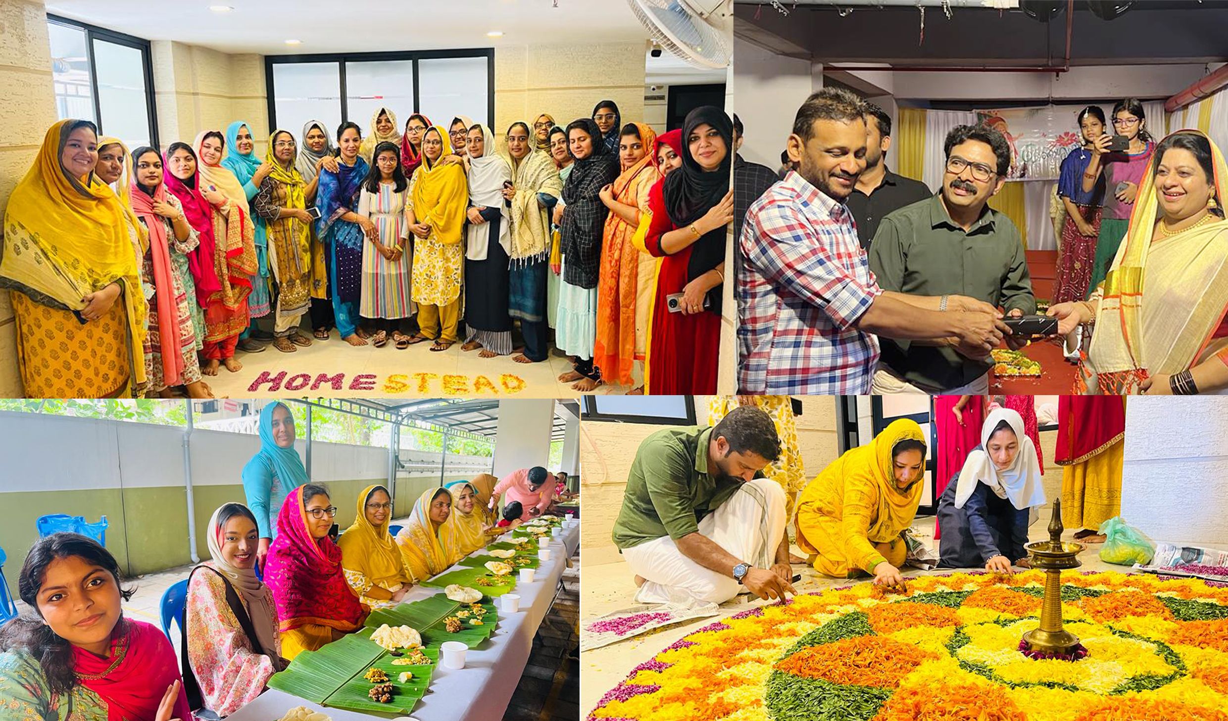Onam celebration at Homestead Happinest